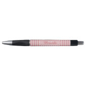 Chic Monogram roze sound-shooth met naam Pen (Voorkant)
