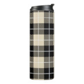 Chic Monogram Thompson Camel Pset Pattern Thermosbeker (Gedraaid links)