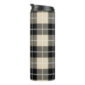 Chic Monogram Thompson Camel Pset Pattern Thermosbeker (Geroteerd rechts)