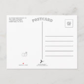 Chic Monogram Weddenrings sparen of ruilt de datum Aankondigingskaart (Achterkant)