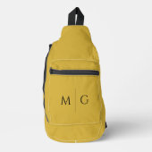 Chic Monogrammed Crossbody Shoulder Bag Sling Bag (Voorkant)