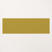 Chic Monogrammed Grey Marmer met goudaders Yogamat (Achterkant (horizontaal))