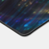 Chic Monogrammed initiaal glanzend vuurwerk Desk M Bureaumat (Hoek)