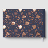 Chic Monogrammed Wedding Gastenboek (Achterkant)