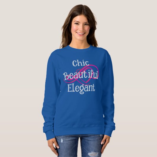 Chic, mooi, elegant T-shirt (Voorkant volledig)