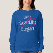 Chic, mooi, elegant T-shirt (Voorkant)