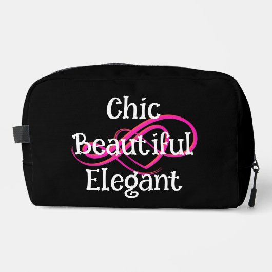 Chic, mooi, elegant toilettasje (Voorkant)