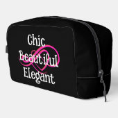 Chic, mooi, elegant toilettasje (Rechterhoek)