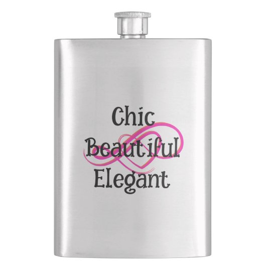 Chic, Mooie, Elegante Klassieke Fles Flacon (Voorkant)