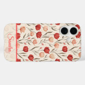 Chic Mothers Day Gift Tulip Floral Custom Case-Mate iPhone Case (Achterkant (horizontaal))