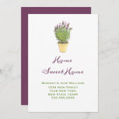 Chic Moving Mededelingen | Home Sweet Home Aankondiging (Voorkant / Achterkant)