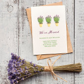 Chic Moving Mededelingen | We hebben Lavender verp Aankondiging