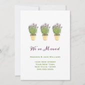 Chic Moving Mededelingen | We hebben Lavender verp Aankondiging (Voorkant)