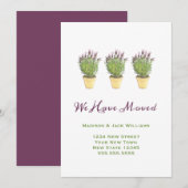 Chic Moving Mededelingen | We hebben Lavender verp Aankondiging (Voorkant / Achterkant)