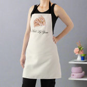 Chic Nail Artist Beauty Salon Manicurist Uniform Schort