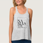 Chic Namaste Square Yoga Tanktop (Voorkant)