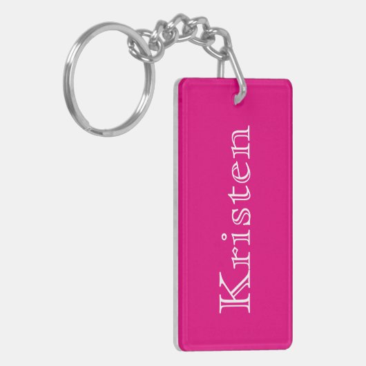 Chic Name Sleutelhanger (Voorkant Links)
