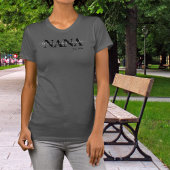 Chic Nana met Kinder namen Jaar T-Shirt