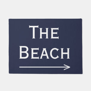 Chic Navy en White Beach en Arrow Doormat Deurmat