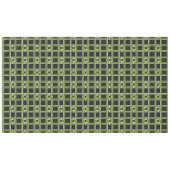 Chic Neon Citrus Green Black Pattern Tafelkleed (Voorkant (Horizontaal))