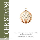Chic Neutral Christmas Cookies Digital Greeting  Feestdagenkaart