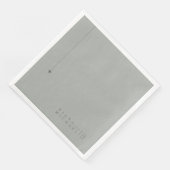 Chic Neutrals Bruiloft Sage Grijs ID1020 Servet (Hoek)