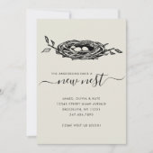 Chic New Nest Home Change of Address Photo Moving Aankondiging (Voorkant)