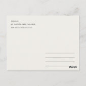 Chic New Orleans Louisiana Waterverf reizen Briefkaart (Achterkant)