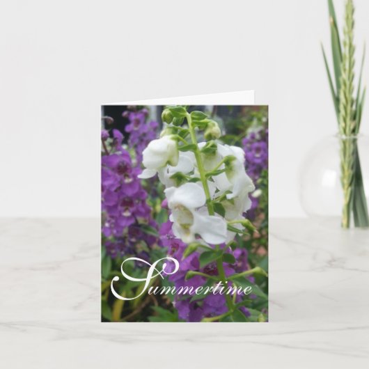 CHIC NOTE KAART_"Summertime" ANGELONIA Kaart (Voorkant)