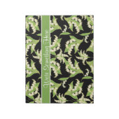 Chic Notitieblok of Jotter: Lily of the Valley, Bl (Linkerzijde)
