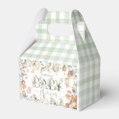 Chic Nursery Rhyme Greenery Baby shower Neutral Bedankdoosjes (Voorkant Zijde)