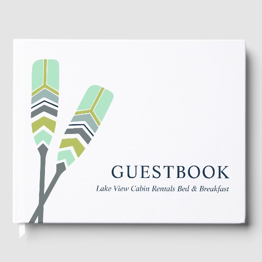 Chic Oars Lake Ocean Beach Cabin Vacation Rental Gastenboek (Voorkant)