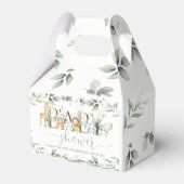 Chic Oerwoud Animals Greeneral Neutraal Baby showe Bedankdoosjes (Achterkant)