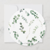 Chic Oerwoud Animals Greeneral Neutraal Baby showe Kaart (Achterkant)