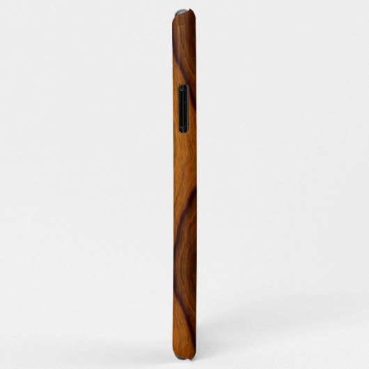 Chic Old Antiek Oak Brown Wood Grain Pattern Case-Mate iPhone Case (Achterkant/rechts)