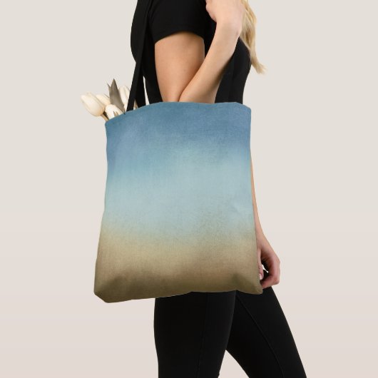 Chic Ombre Blue Tan Tas (Dichtbij)