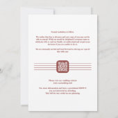 Chic Once Upon a Time 3-Photo Then & Now Wedding Save The Date (Achterkant)