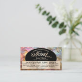 Chic Opal Mobile Notaris & Lening Ondertekening Ag Visitekaartje (Staand voorkant)