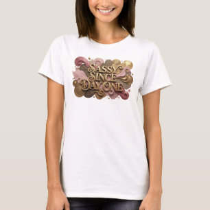 Chic Oranje SASSY SINDS DE EERSTE DAG Quote T-shir T-shirt