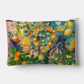 Chic oranje Siciliaanse citrus collage bloemige te Etui (Achterkant)