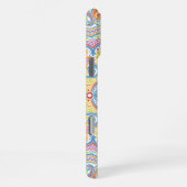 Chic Oriental Paisley Floral Art Pattern iPhone Hoesje (Rechterkant)