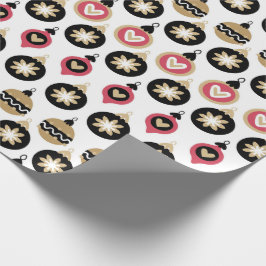Chic Ornaments Wrapping Paper Cadeaupapier