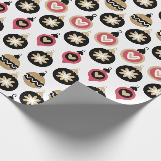 Chic Ornaments Wrapping Paper Cadeaupapier (Hoek)