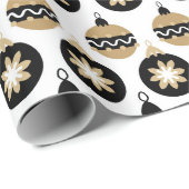 Chic Ornaments Wrapping Paper Cadeaupapier (Rol Hoek)