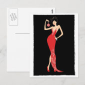 Chic Ornamet briefkaart (Voorkant / Achterkant)