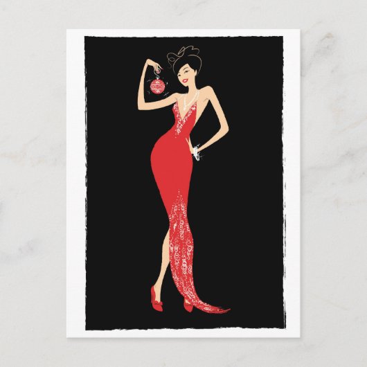 Chic Ornamet briefkaart (Voorkant)