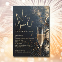 Chic oud en nieuw champagne