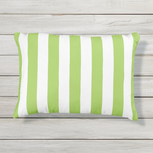 CHIC OUTDEUR PILLOW_ GROENSTRIEPEN BUITENKUSSEN (Achterkant)