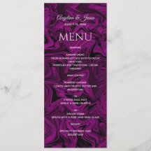 Chic Paarse bruiloft