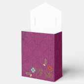Chic Paarse Favor Boxes Bedankdoosjes (Geopend)